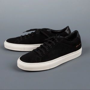 Common Projects Men’s Black Suede Sneakers